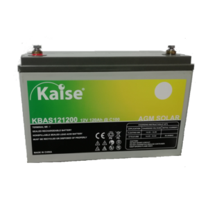 Batería monoblock - Kaise AGM solar 12V - 120Ah (C100)