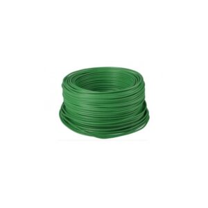 Manguera Verde Apantallada 2x1 Libre Halógenos H05Z1Z1-F